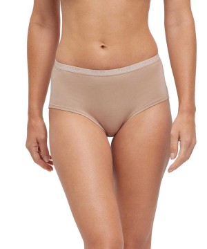 Falke 2-Pack Hipster Daily Comfort Panties & Slips Dames Bruin | RFH-034962
