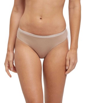 Falke 2-Pack Slip Daily Comfort Panties & Slips Dames Bruin | RMH-934576