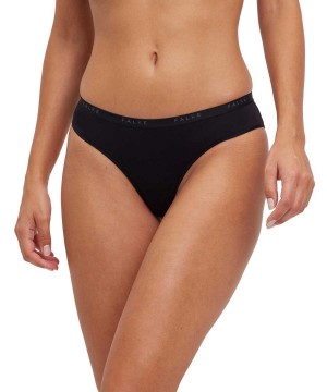 Falke 2-Pack Slip Daily Comfort Panties & Slips Dames Zwart | PRY-605182