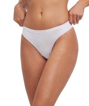 Falke 2-Pack Thong Daily Comfort Panties & Slips Dames Wit | ZKQ-025987