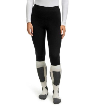 Falke 3/4 Tights Warm Tights Dames Zwart | YQA-961205