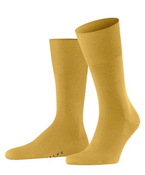 Falke Airport Socks Sokken Heren Geel | PJM-982753