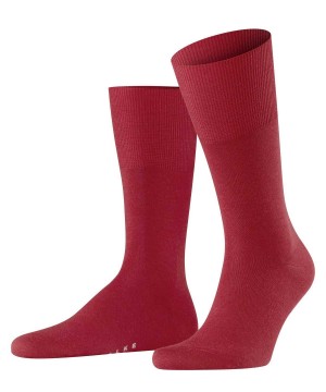 Falke Airport Socks Sokken Heren Rood | TAP-219367