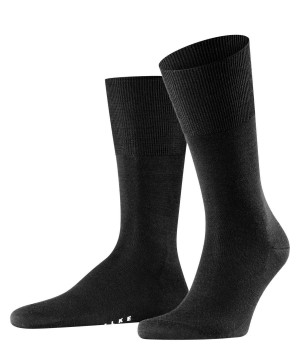 Falke Airport Socks Sokken Heren Zwart | UZL-058267