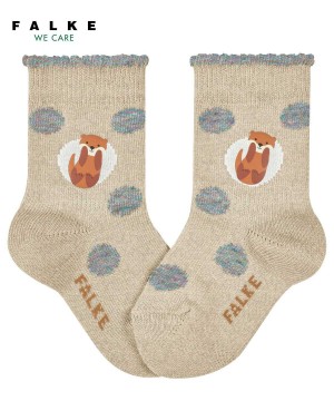 Falke Baby Cute Otter Socks Sokken Baby Beige | CMG-685394