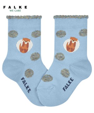 Falke Baby Cute Otter Socks Sokken Baby Blauw | YLK-845970