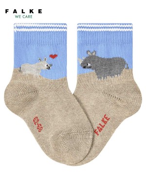 Falke Baby Rhino Love Socks Sokken Baby Blauw | CNU-342810