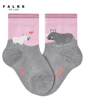 Falke Baby Rhino Love Socks Sokken Baby Roze | MXC-296413