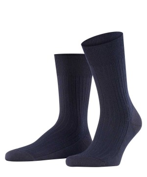 Falke Bristol Pure Socks Sokken Heren Blauw | MLB-306928
