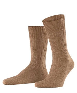 Falke Bristol Pure Socks Sokken Heren Bruin | ZHY-074298
