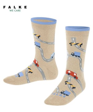Falke City Life Socks Sokken Kinderen Beige | LIK-204793