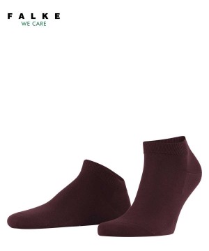 Falke ClimaWool Sneaker socks Sokken Heren Rood | EAW-270143