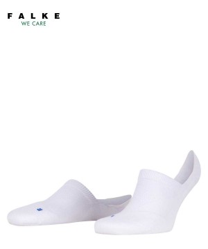 Falke Cool Kick Invisibles No Show Socks Dames Wit | NMO-690325