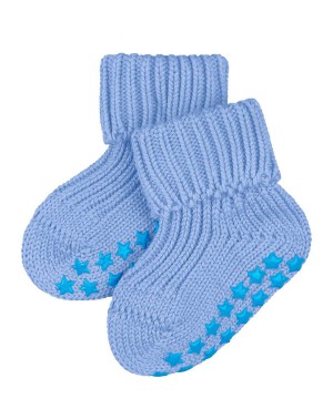 Falke Cotton Catspads House socks Sokken Baby Blauw | YHT-231506