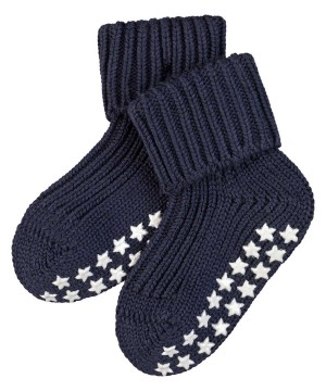 Falke Cotton Catspads House socks Sokken Baby Blauw | WJA-168250