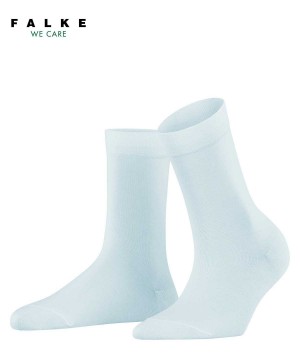 Falke Cotton Touch Socks Sokken Dames Blauw | KXV-014596