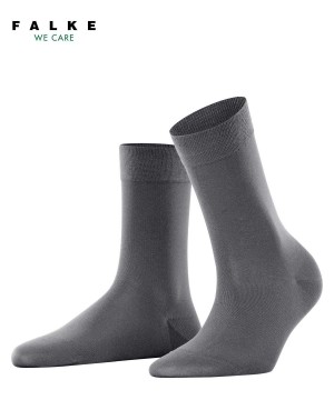 Falke Cotton Touch Socks Sokken Dames Grijs | CEI-067129