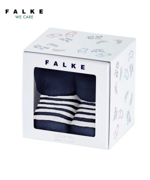 Falke Erstlingsringel Socks Sokken Baby Blauw | LJO-901683