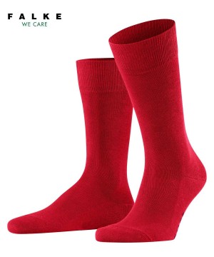 Falke Family Socks Sokken Heren Rood | FPD-497138