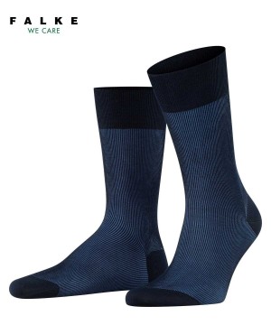Falke Fine Shadow Socks Sokken Heren Blauw | BUC-736489