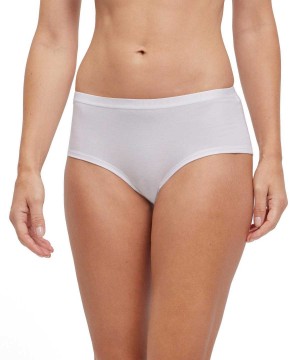 Falke Hipster Daily Climate Control Panties & Slips Dames Wit | TKC-351729