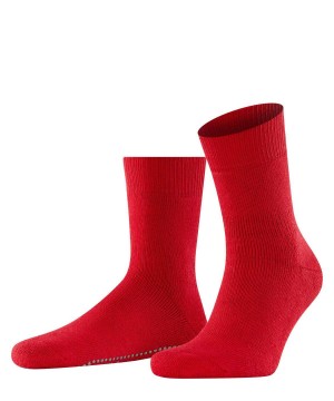 Falke Homepads House socks Sokken Heren Rood | BZK-948731
