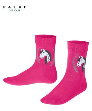 Falke Horse Socks Sokken Kinderen Roze | FSM-294150