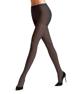 Falke Linear Lounge 25 DEN Tights Tights Dames Blauw | EYN-351704