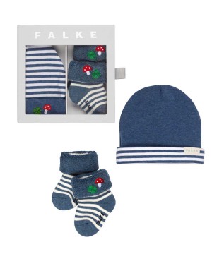 Falke Lucky Giftset Socks Sokken Baby Blauw | DPJ-316784