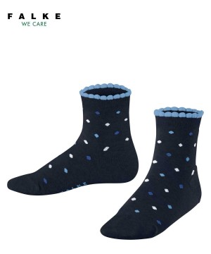 Falke Multidot Short sock Sokken Kinderen Blauw | FDH-923401