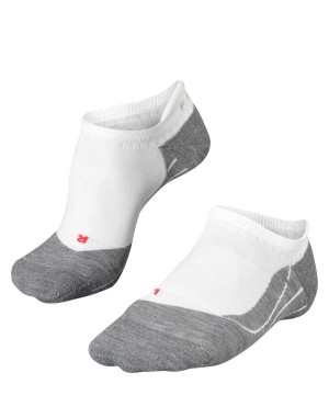 Falke RU4 Endurance Invisible Running Invisibles No Show Socks Heren Wit | OFQ-746025