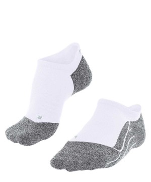 Falke RU4 Light Performance Invisible Running Invisibles No Show Socks Heren Wit | KNZ-054289
