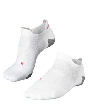 Falke RU5 Race Invisible Running Invisibles No Show Socks Heren Wit | GZV-920634
