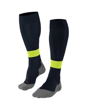 Falke RU Compression Energy Running Knee-high Socks Sokken Heren Blauw | YXG-792413