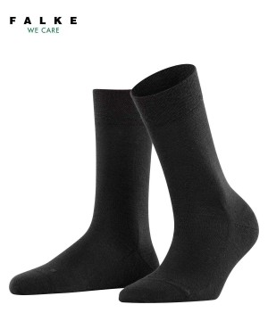 Falke Sensitive Berlin Socks Sokken Dames Zwart | ZNH-712538