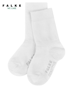 Falke Sensitive Socks Sokken Baby Wit | HOU-859307