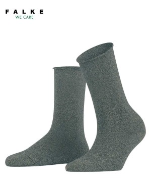 Falke Shiny Socks Sokken Dames Grijs | IVH-840652