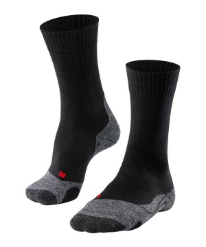 Falke TK2 Explore Trekking Socks Sokken Heren Zwart | FQH-708236