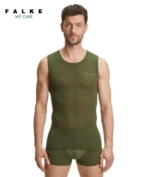 Falke Top Ultralight Cool Functional Underwear Heren Groen | EKR-508261